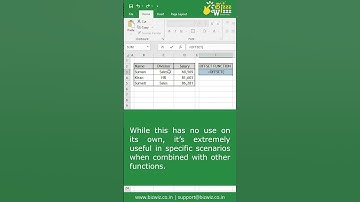OFFSET Function in Excel & how to use it! #excel #shortsvideo #shorts