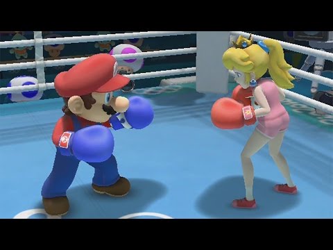 Mario & Sonic at the Rio 2016 Olympic Games (Wii U) – Boxing All Characters Gameplay