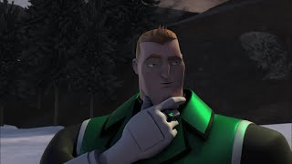 Guy Gardner - Powers and Fights from Green Lantern: The Animated Series