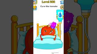 dop puzzle: Drop one part level 202 🍅🤒💦 #newgameplay #dop5 #dop5  new game playp
