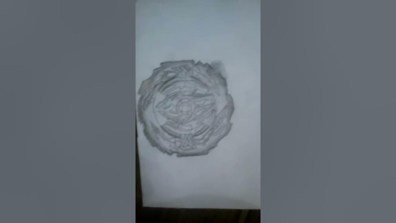 🔴( SPEED ARTE ) Desenhando Beyblade Tempest Dragon🔴 