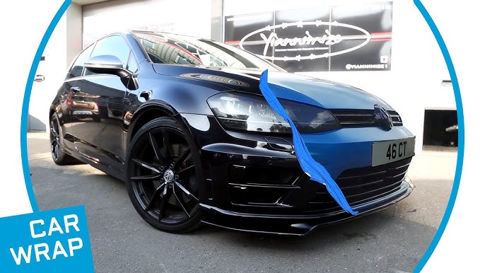 FULL WRAP  MATT BLACK GOLF 7.5 R! #GOLF7R #MATTBLACK 