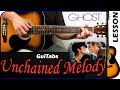 How to play unchained melody   the righteous brothers  guitar lesson   guitabs n115