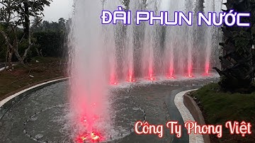 Đài phun nước giá rẻ nhất | Phun nước Phong Việt