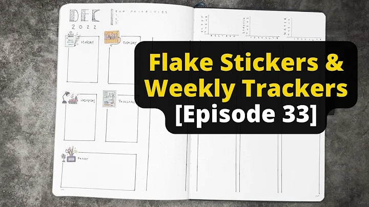 Eric Small Things Flake Sticker | Weekly Plan With...