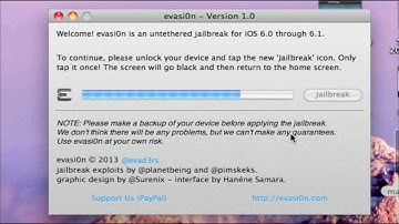 How to Jailbreak iOS 6/6.0.1/6.1/6.1.2 Untethered With evasi0n - iPhone - iPad - iPod touch