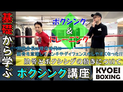 Ribs and boxing movements A boxing course that teaches you the