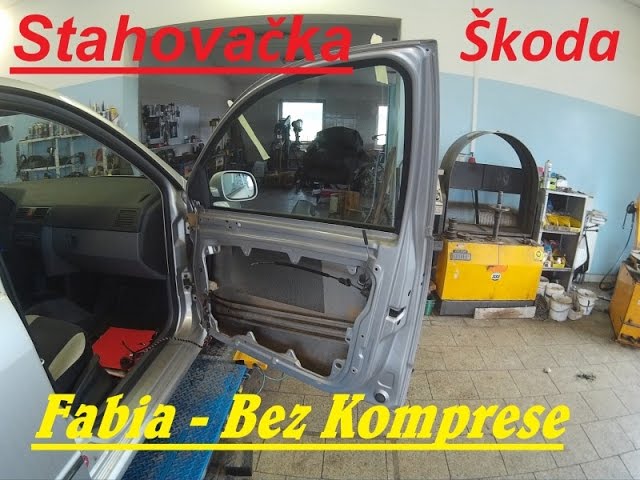 Škoda Fabia Výměna Stahovačky :) BEZ KOMPRESE (: - YouTube