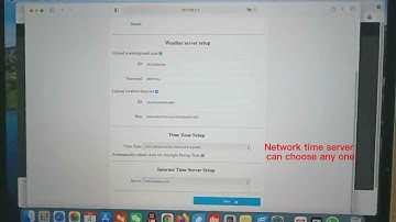 CURCONSA Weather Station WIFI Connection Method Video (English)