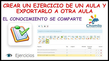 #10 Como compartir un Ejercicio para dos o más aulas distintas en CHAMILO 2024