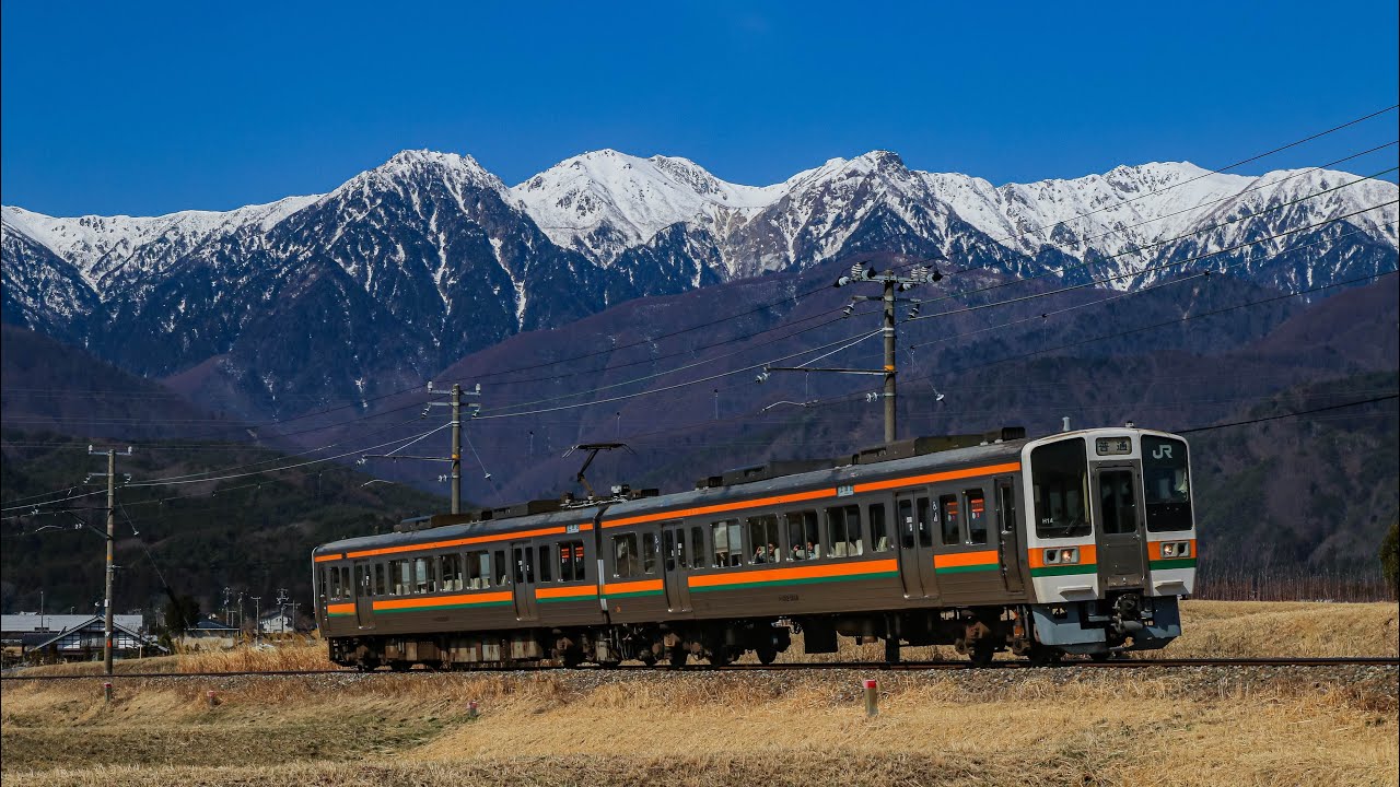 【あの車両も！】飯田線 七久保カーブ