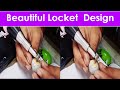 Beautifull Locket Design | Jewellery Cutting Workshop |