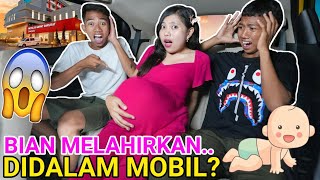 GAWAT!! BIAN MELAHIRKAN B4YI DIDALAM MOBIL??😱 | Mikael TubeHD