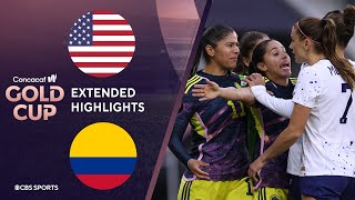 USA vs. Colombia: Extended Highlights | CONCACAF W Gold Cup I CBS Sports Attacking Third image