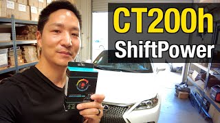 ShiftPower Throttle Response Controller on the Lexus CT200h