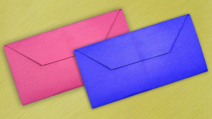 How to Origami a paper envelope without glue or tape « Origami ::  WonderHowTo