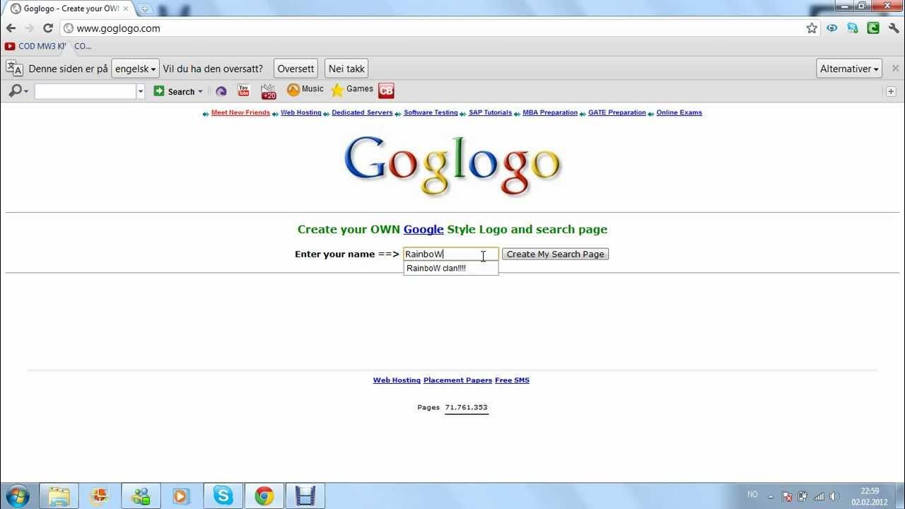 Google glitch! YouTube