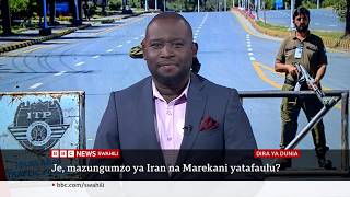 Je, Iran itashiriki mazungumzo ya amani na Marekani? Katika Dira ya Dunia TV