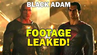 LEAKED Henry Cavill's Superman CAMEO in Black Adam Post-Credits Scene