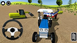JCB loaded sand into a tractor traile 🚜 Indian Vehicles Simulator 3D new gaming 2026 screenshot 2