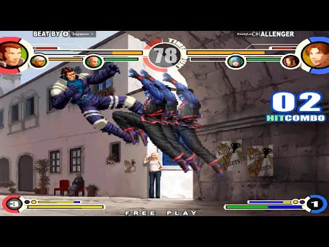 Fightcade 👊 The King Of Fighters XI 👊🏾 Negapass 🇰🇷 Vs DaveyLee 🇰🇷 FT5 👊