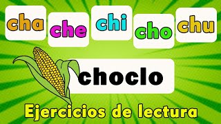 CHA CHE CHI CHO CHU I Palabras para leer I Ejercicios de lectura CHA CHE CHI CHO CHU I Palabras para leer I Ejercicios de lectura
