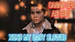 Çağan Efe Ak Edit ~|xoxo my baby slowed| Resimi