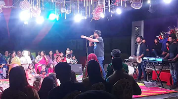 funny moment while performance | Piya Ghar Aaya | Live | Cover ~ Basit Ali Ghori~