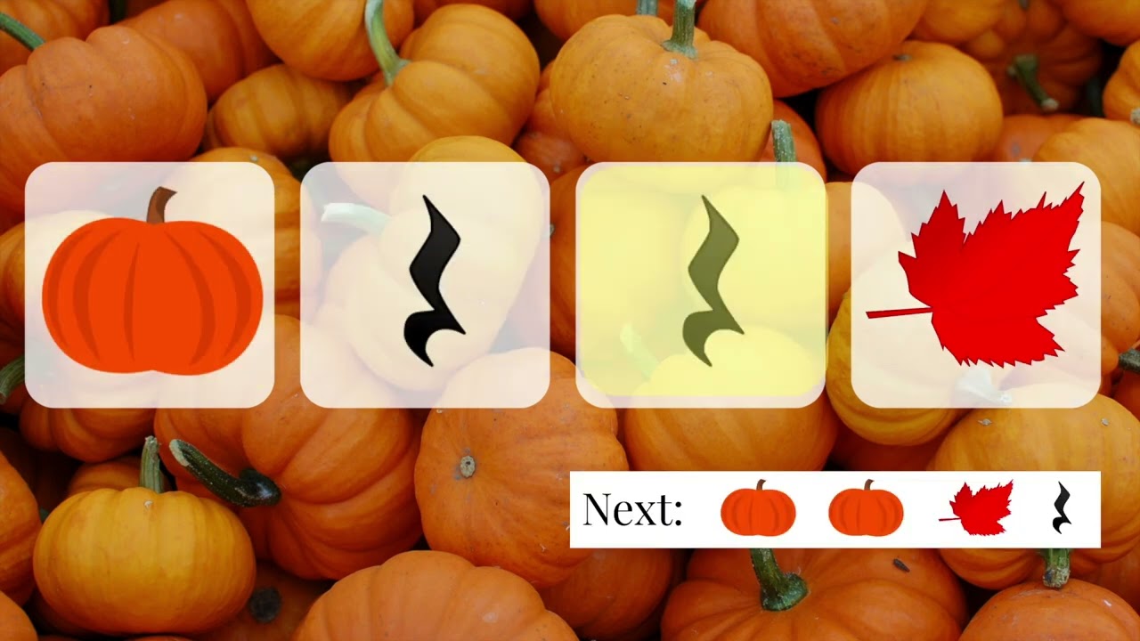 Fall Rhythm Play-Along