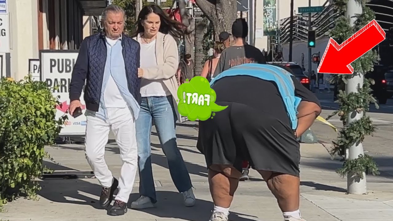 800lbs Man Farts On Rich People In Beverly Hills!!