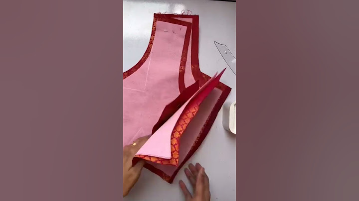 lining blouse cutting
