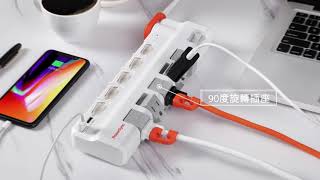 USB防雷擊抗搖擺旋轉延長線(TR529118)