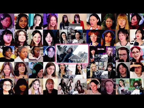 [Girls React] NMIXX(엔믹스) “Blue Valentine” M/V | Reaction Mashup