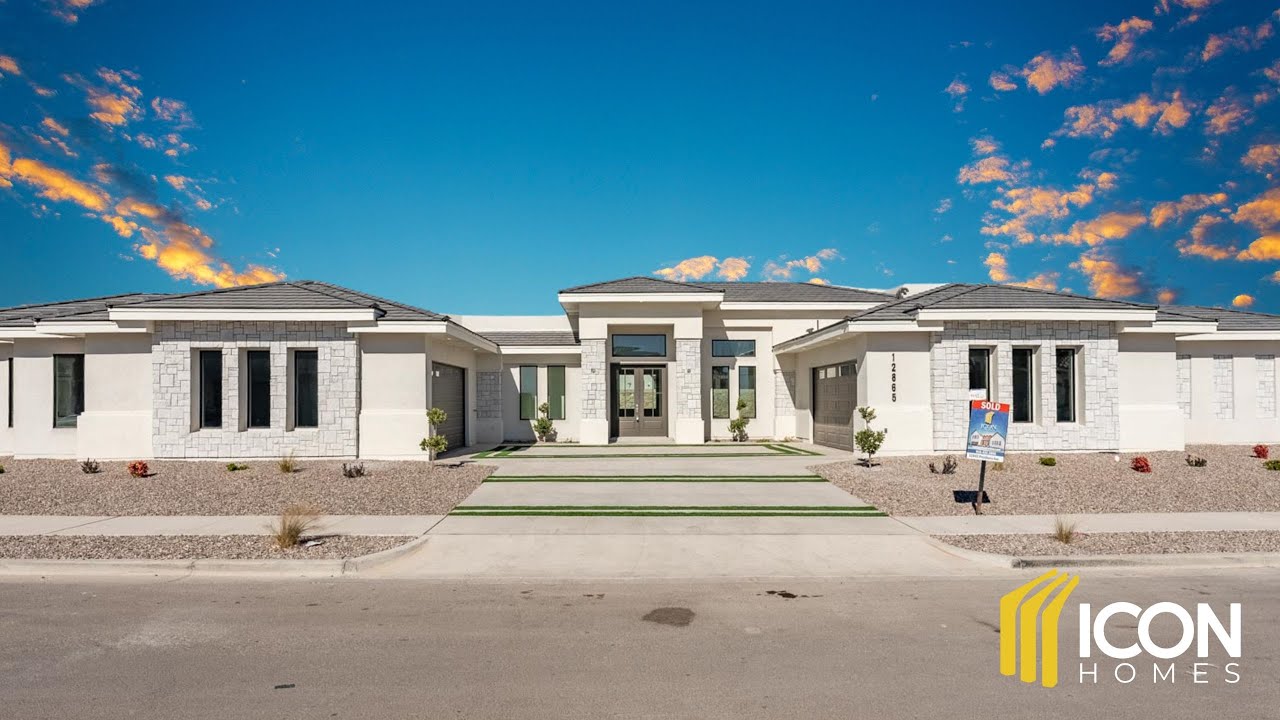 Inside a Beautiful Custom Home in El Paso, TX You Have to See! ICON Custom Builder