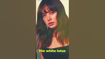 From K-pop to acting! Lisa shines as Mook in The White Lotus Season 3. 🎬✨