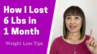 How I Lost 6 Lbs in 1 Month My Weight Loss Tips - Massage Monday 474