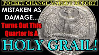 POCKET CHANGE 1 OF 1! Stuns Coin World - HAVE YOU FOUND THIS GRAIL WASHINGTON QUARTER? | PCMR 1997 American Eagle Silver Dollar