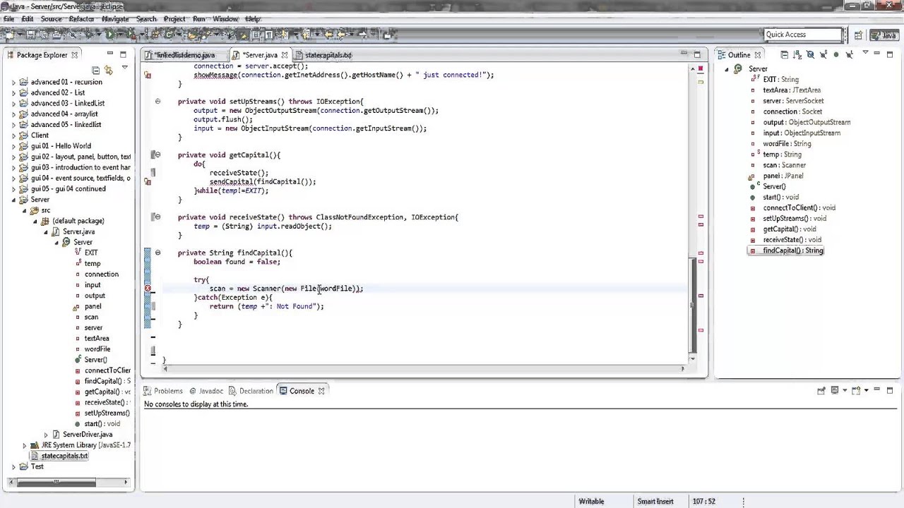 Java Socket GUI Project Start to Finish (part 3) YouTube