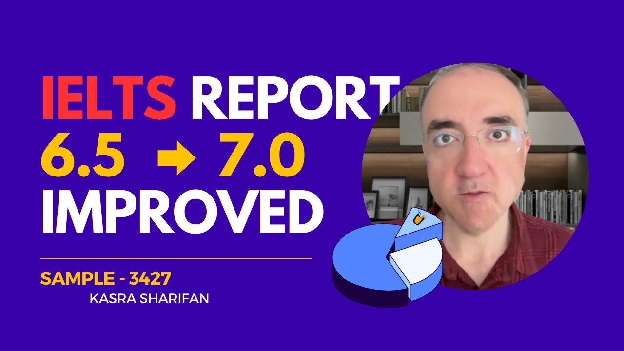 How to go from 6.5 to 7.0+ | IELTS Report | Task 1 Sample 3427