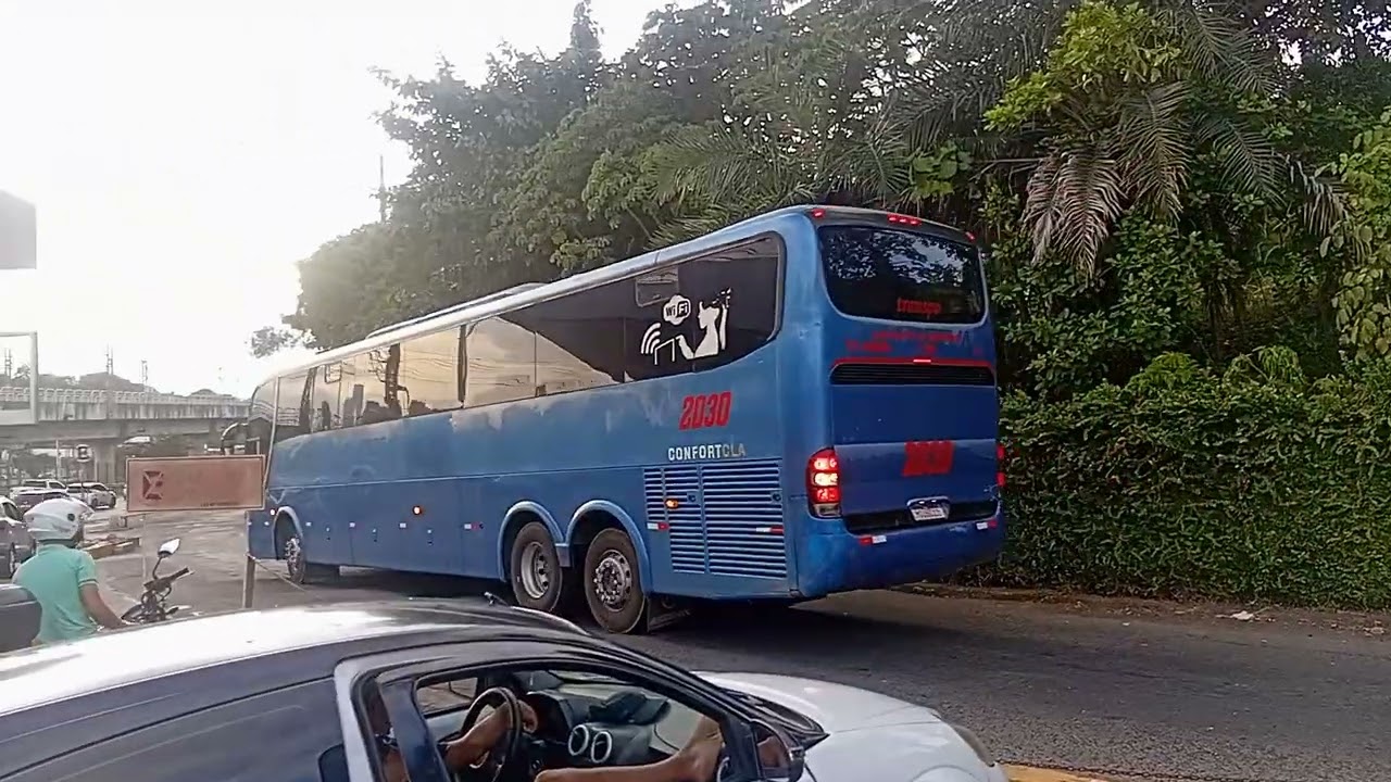 Movimentação de ônibus na antiga rodoviária de salvador-BA