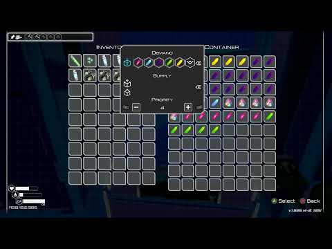Planet Crafter: How to transfer item by type with controller.