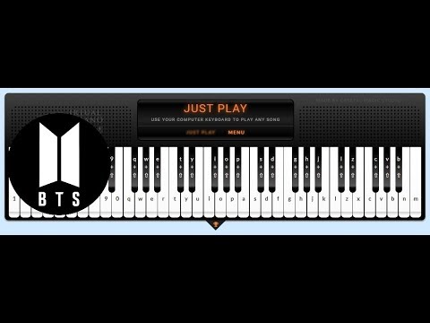 Idol Bts Virtual Piano Love Yourself Answer Youtube