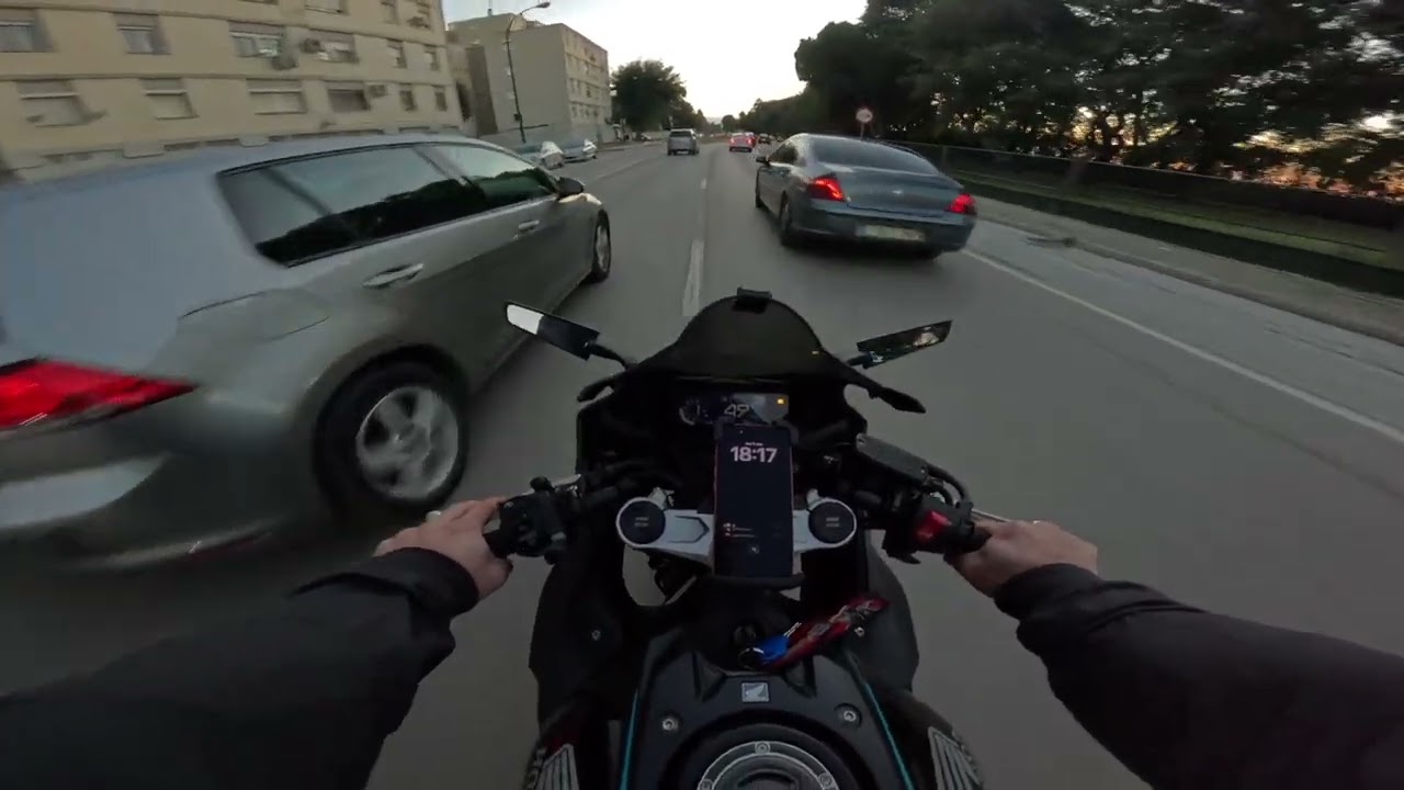 SONIDO PURO 🔊 Honda CBR650R AKRAPOVIC | PURE SOUND 🏍️