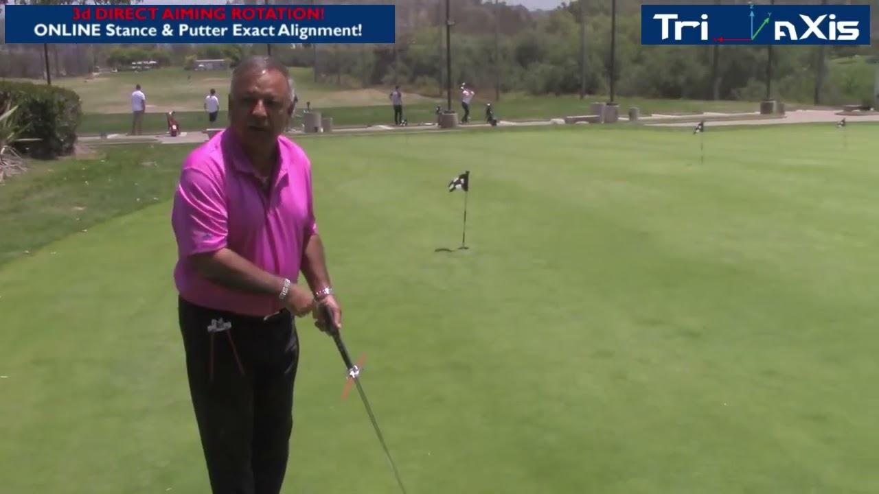 TriAxis Golf Alignment - Takes 28 seconds or less to setup!