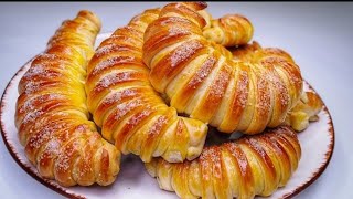 картинка: ГЕНИАЛЬНО И ПРОСТО! ОБАЛДЕННЫЕ БУЛОЧКИ К ЧАЮ/ РЕЗУЛЬТАТ НА 100% ПРОСТОЙ РЕЦЕПТ!