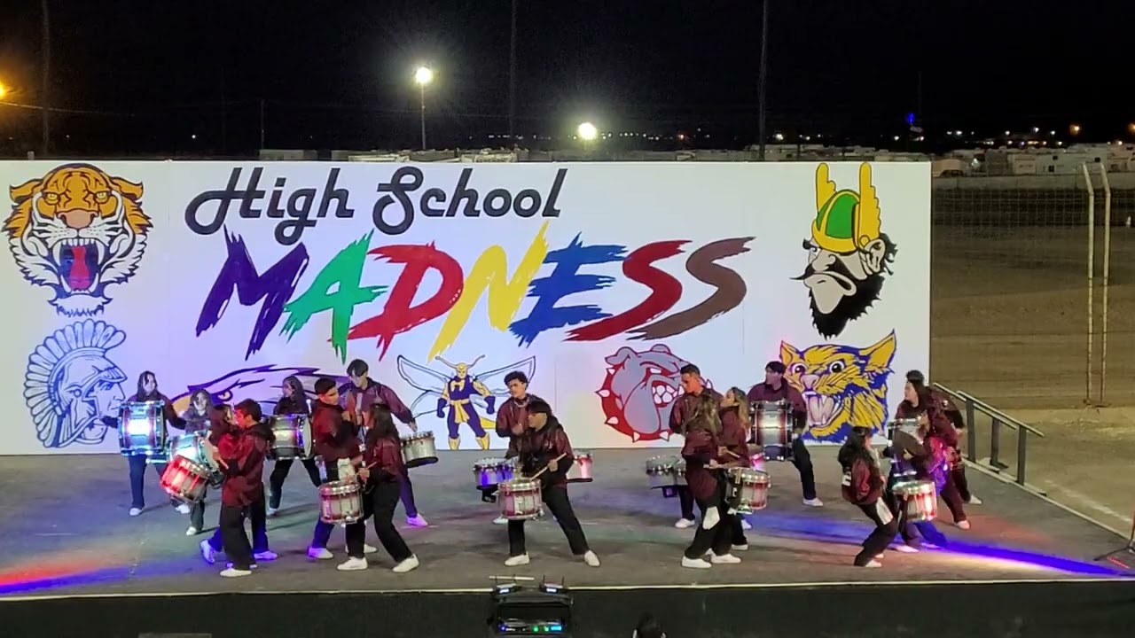 Calexico Drumline High School Madness 2022