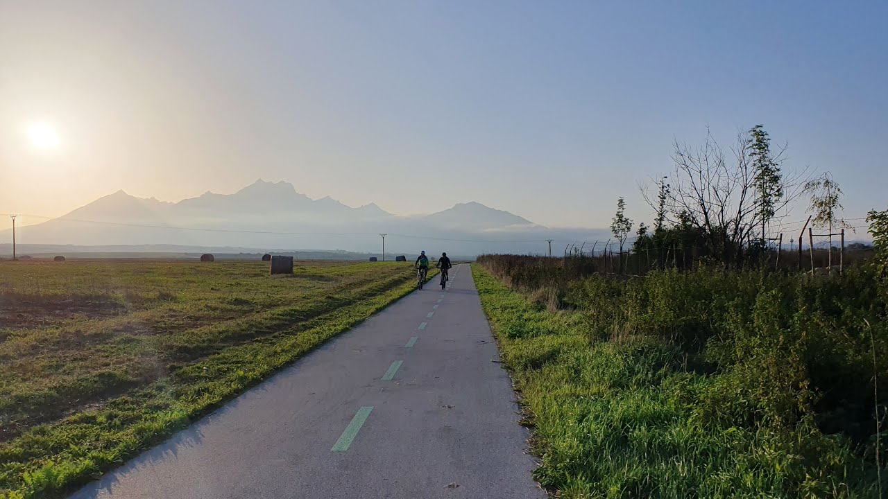 Spišská cyklomagistrála, úsek Spišská Belá - Kežmarok