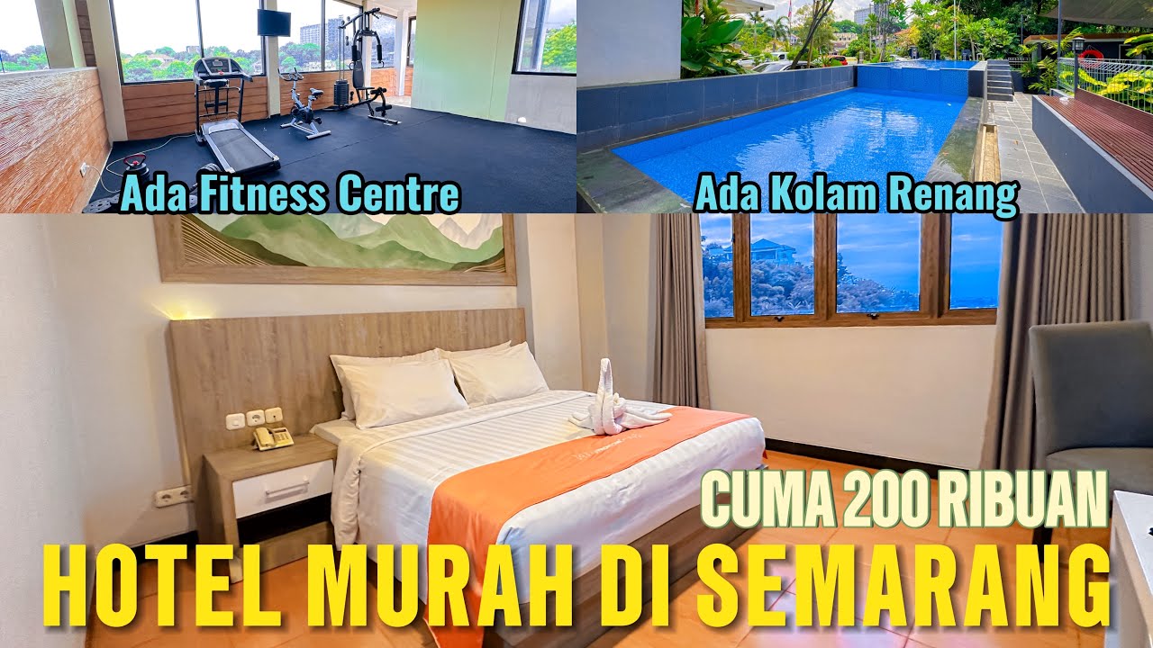 Hotel Murah di Semarang | CUMA 200 RIBUAN Front One HK Resort Simpang Lima Semarang