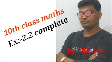 10th class math Ex -:2.3 complete chapter.      by -Rk sir