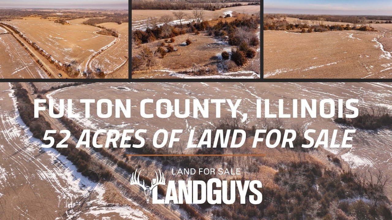 Productive tillable farm, with prime hunting, near Fairview in Fulton County, Illinois